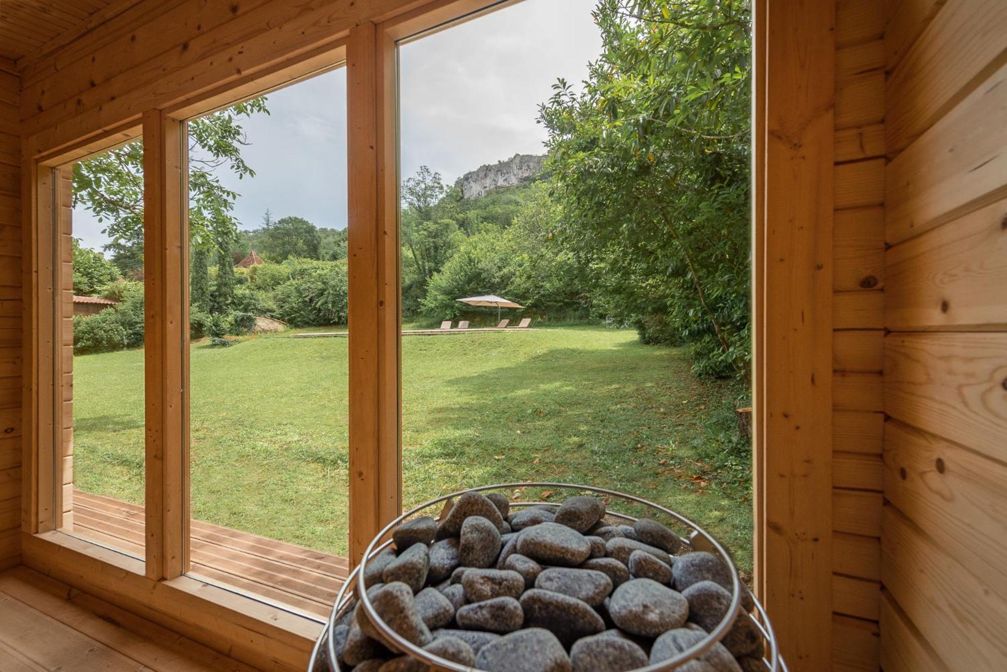 Bed and Breakfast Manoir De Laroque Delprat Autoire Exterior foto