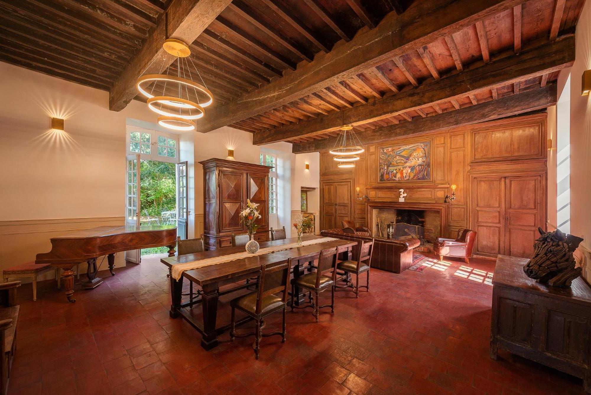 Bed and Breakfast Manoir De Laroque Delprat Autoire Exterior foto